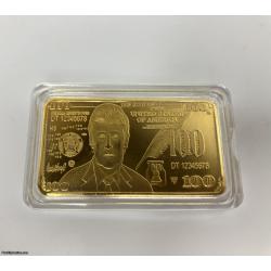 President Trump Collectible Golden Challenge Coin