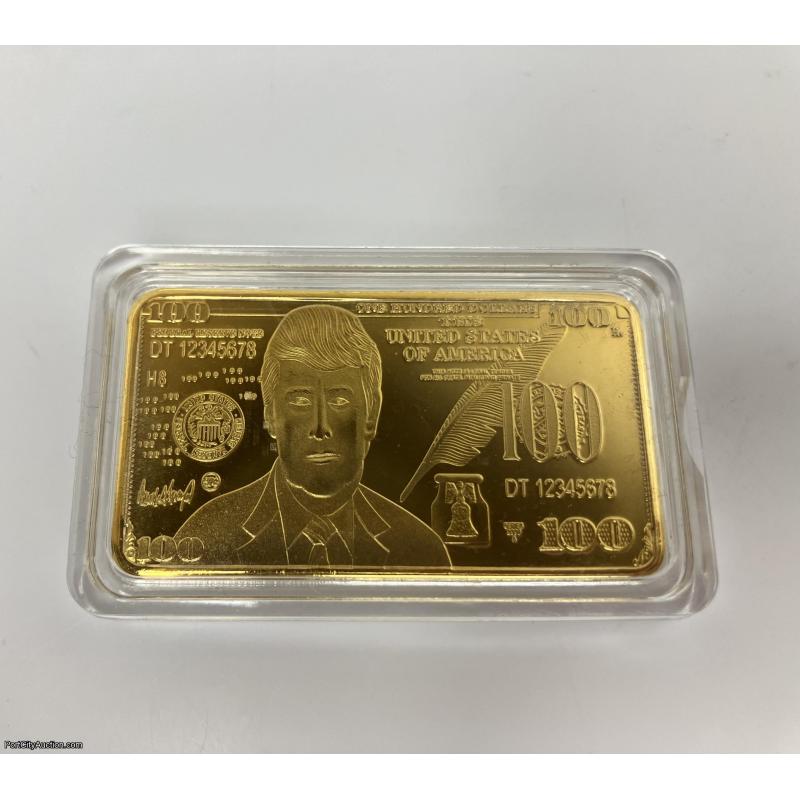 President Trump Collectible Golden Challenge Coin