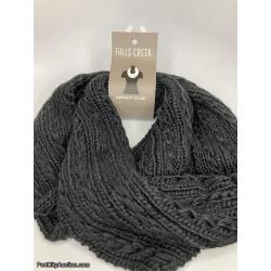 Falls Creek Black Infinity Scarf