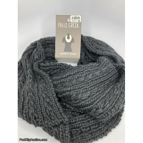 Falls Creek Black Infinity Scarf