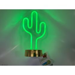 LED Neon Light Decor - Green Cactus