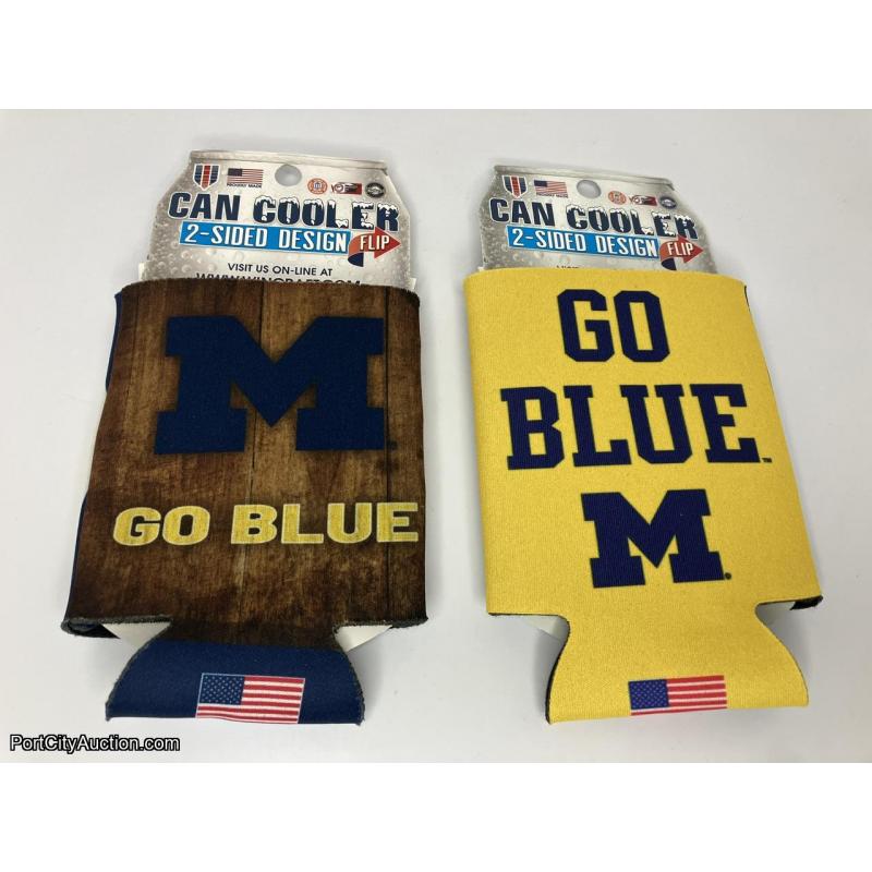 Lot of 2 U of M Can Coolers
