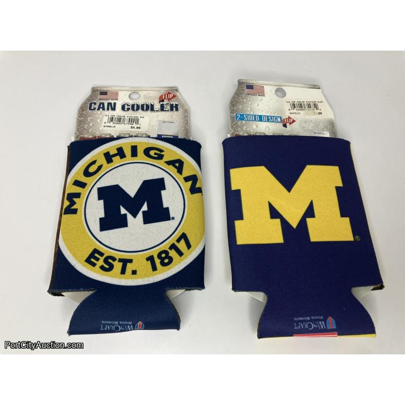 Lot of 2 U of M Can Coolers