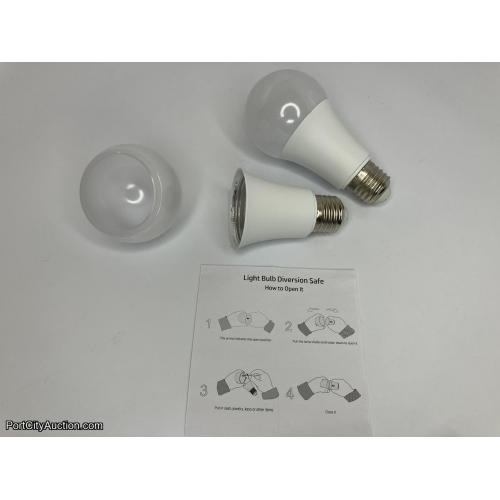 Lot of 2 LED Light Bulb Safe