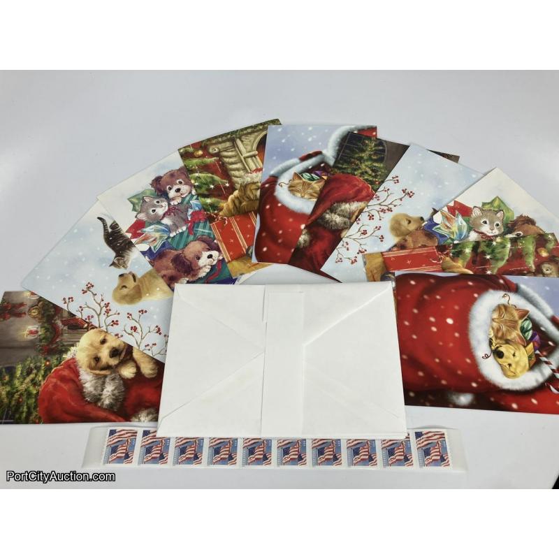 Stamps & Christmas Cards
