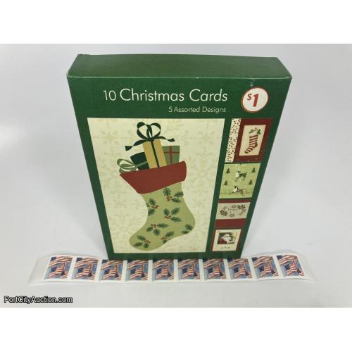 Stamps & Christmas Cards