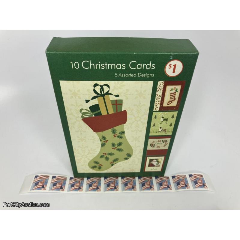 Stamps & Christmas Cards