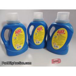 LOT OF 3 Ajax Classic Laundry Detergent 40 oz