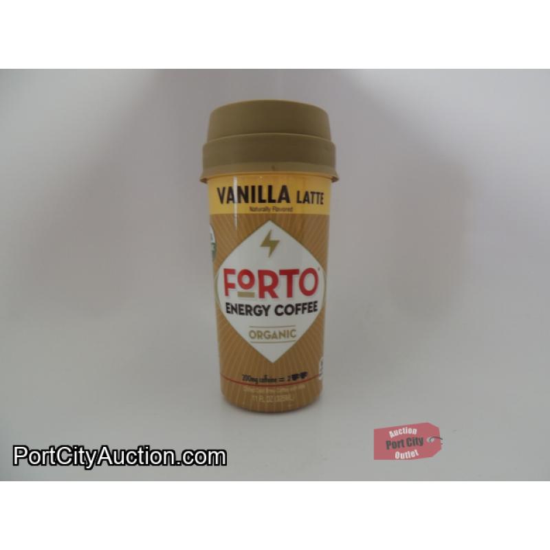 Forto Organic Energy Coffee - Vanilla Latte 11 FL OZ