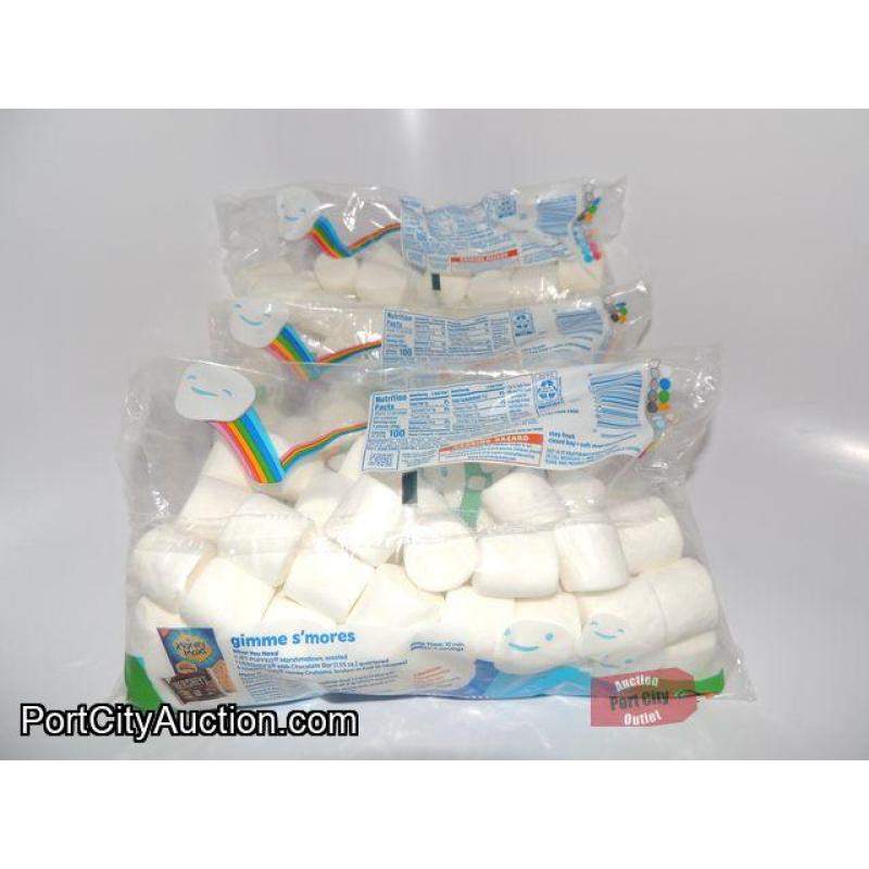 LOT OF 3 Kraft Jet Puffed Marshmallows 12 oz EACH