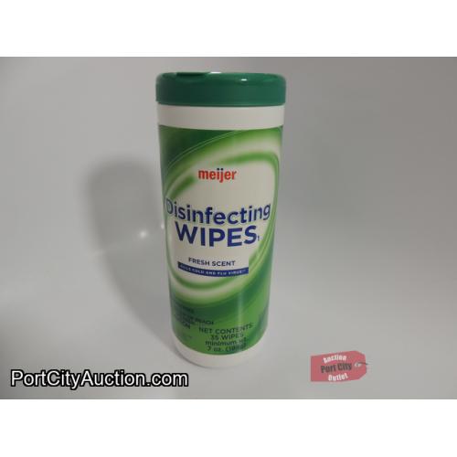 Meijer Bleach-Free Disinfecting Wipes - 35 Fresh Scent Wipes