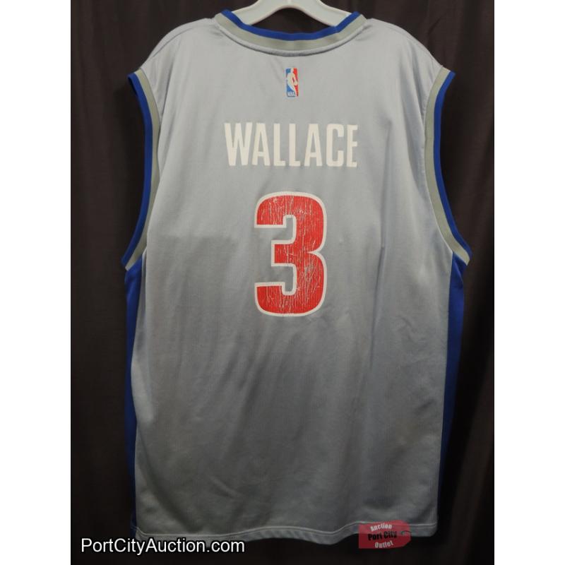 Reebok Detroit Pistons Ben Wallace #3 NBA Jersey Adult XL