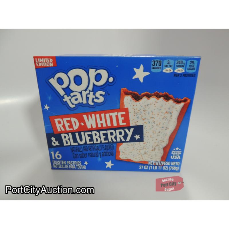 Pop-Tarts Limited Edition Red, White & Blueberry 16 Count