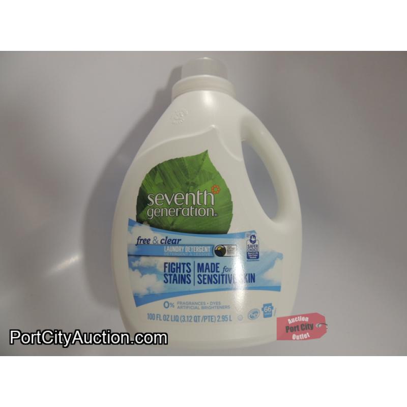 Seventh Generation Free & Clear Laundry Detergent 100 OZ