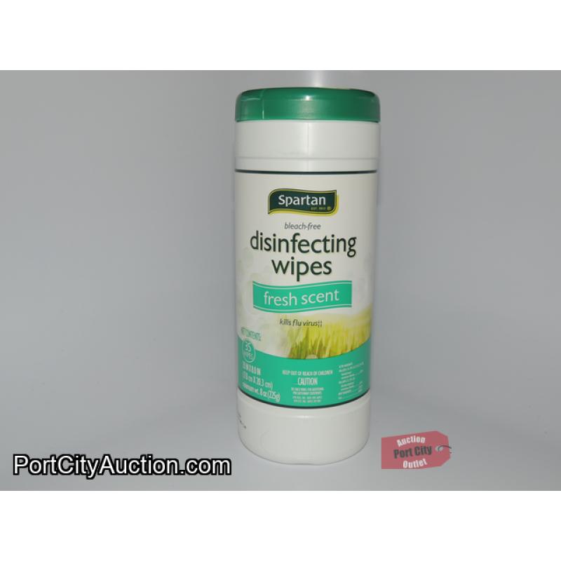 Spartan Bleach-Free Disinfecting Wipes - 35 Fresh Scent Wipes