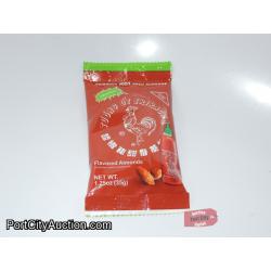LOT OF 7 Sriracha HOT Chili Almonds 1.25 oz EACH