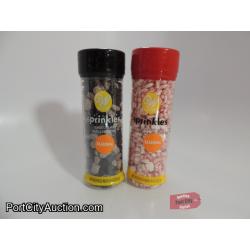 Lot of 2 Wilton Haloween Sprinkles