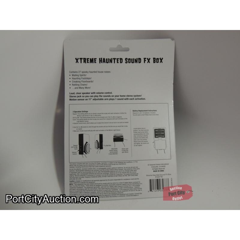 Xtreme Haunted Sound FX Box - NEW